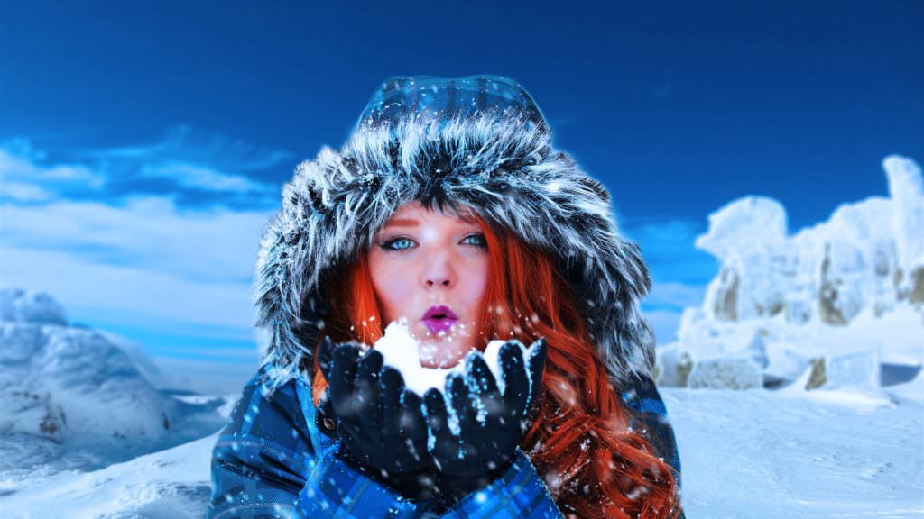 Уход за женскими волосами в зимний период