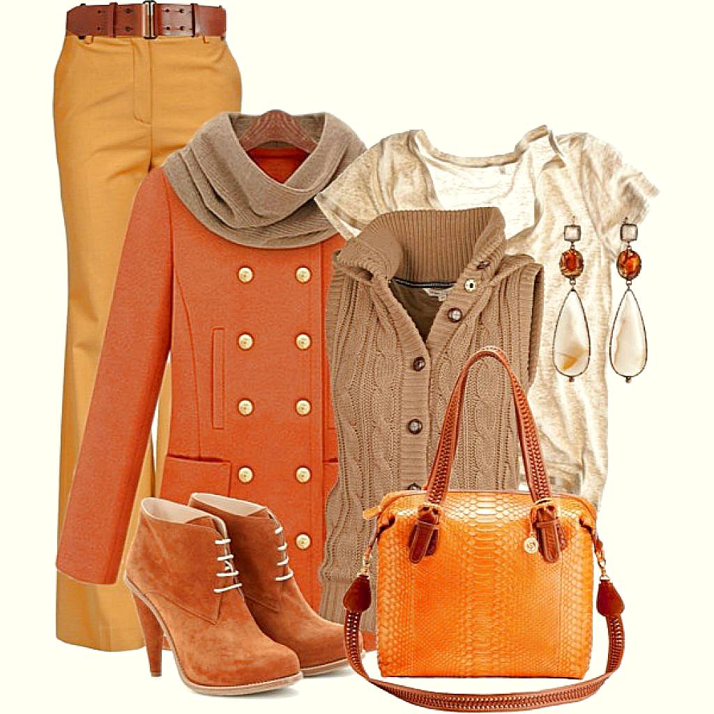 Рыжий цвет в гардеробе
