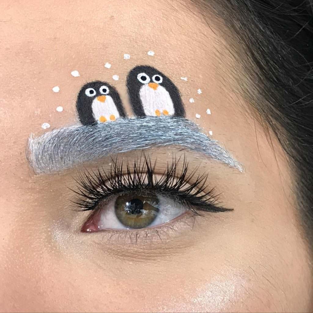 Новогодние брови: ещё один Instagram-тренд