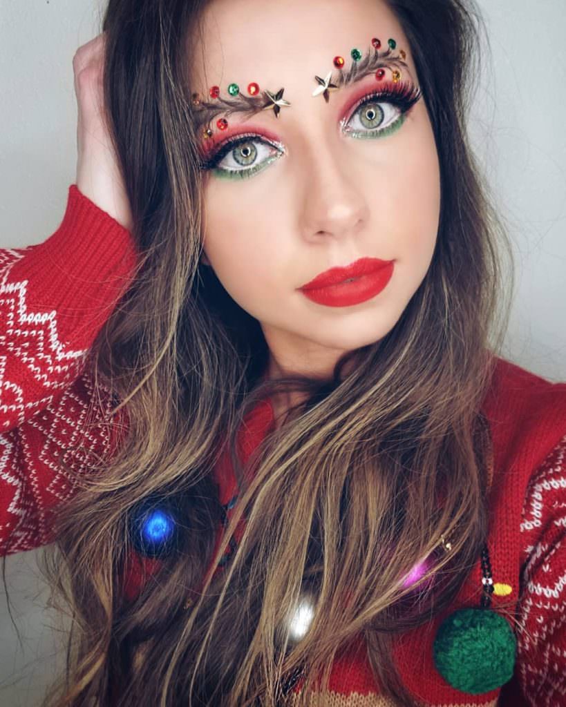 Новогодние брови: ещё один Instagram-тренд