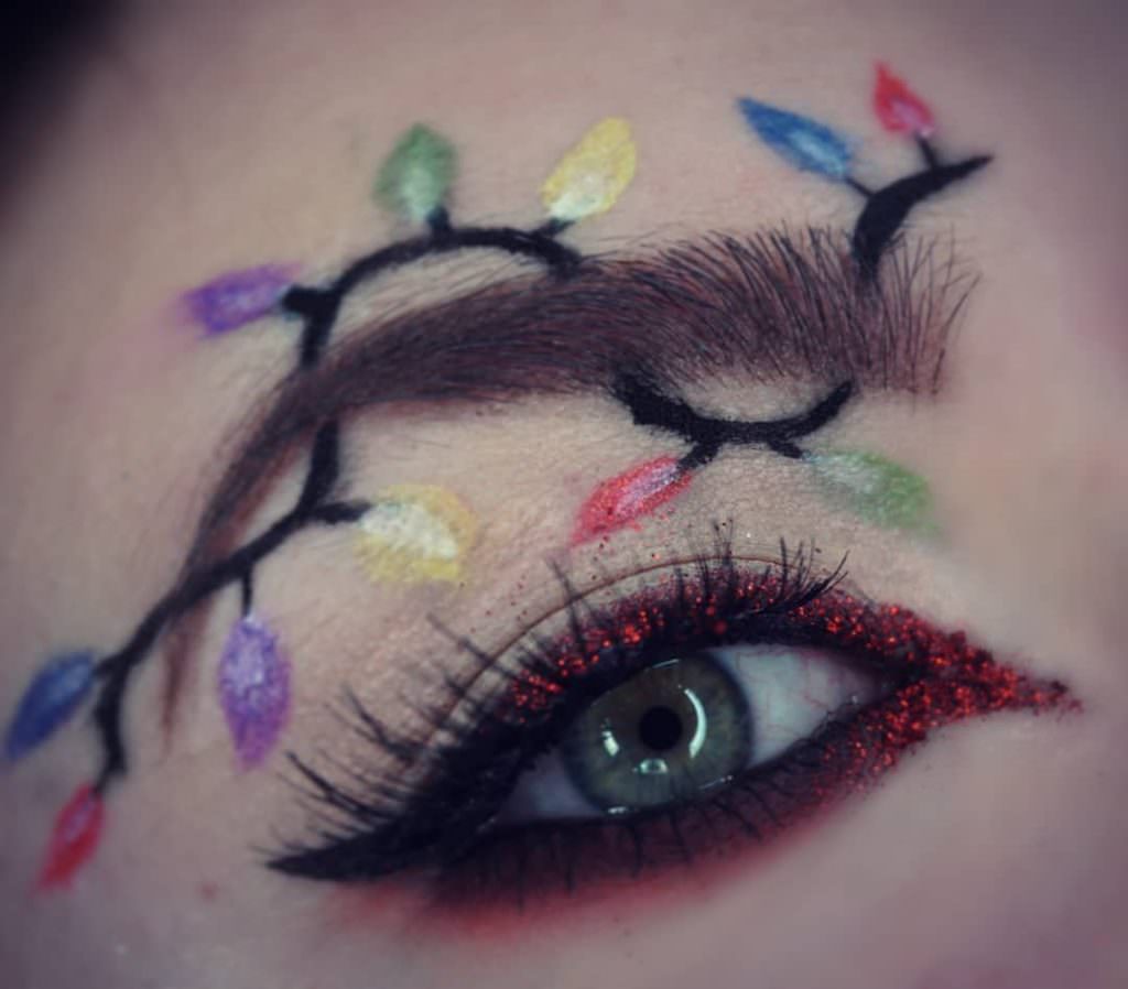 Новогодние брови: ещё один Instagram-тренд