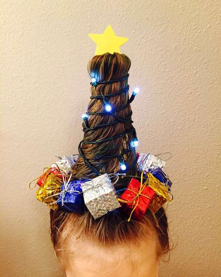 Рождественские причёски: новый Instagram-тренд