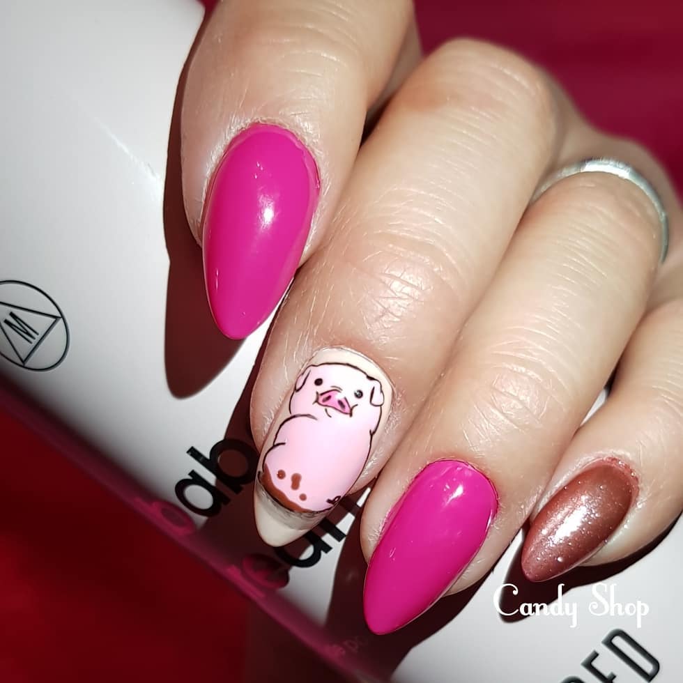 Маникюр с символом года