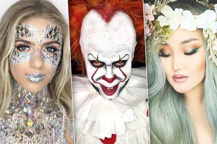 Интересные образы на Хэллоуин: 30 жутких идей костюмов