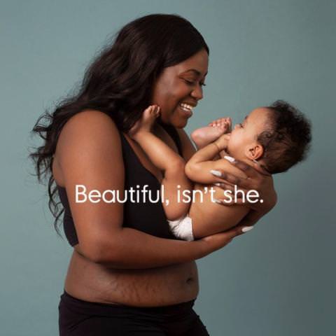 Бренд Mothercare запустил рекламную кампанию с женщинами после беременности