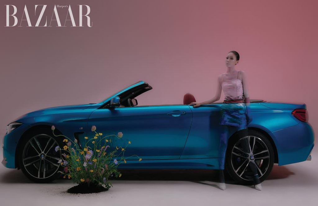 Девушка из Южной Кореи пишет картины на своём лице