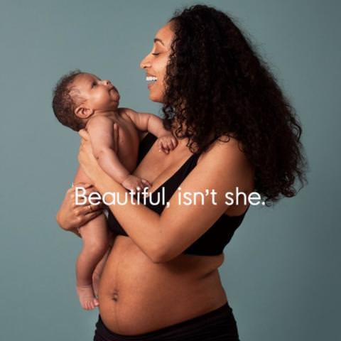 Бренд Mothercare запустил рекламную кампанию с женщинами после беременности