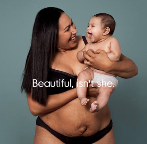 Бренд Mothercare запустил рекламную кампанию с женщинами после беременности