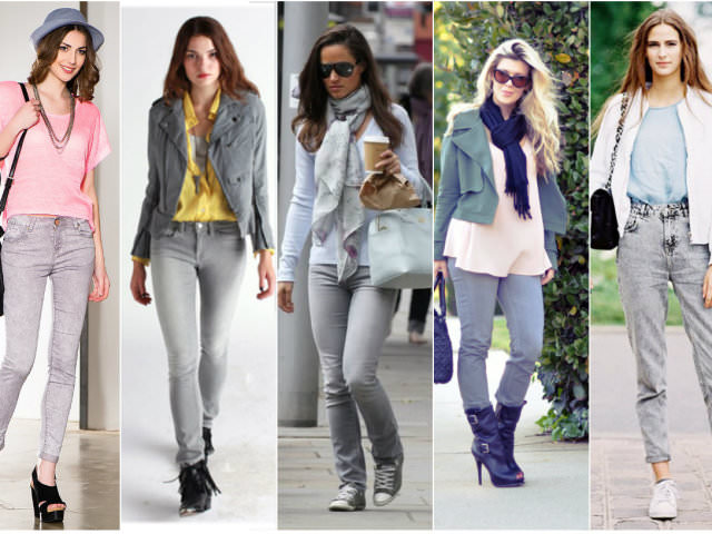 Серые брюки и 37 стильных образов с универсальным элементом гардероба