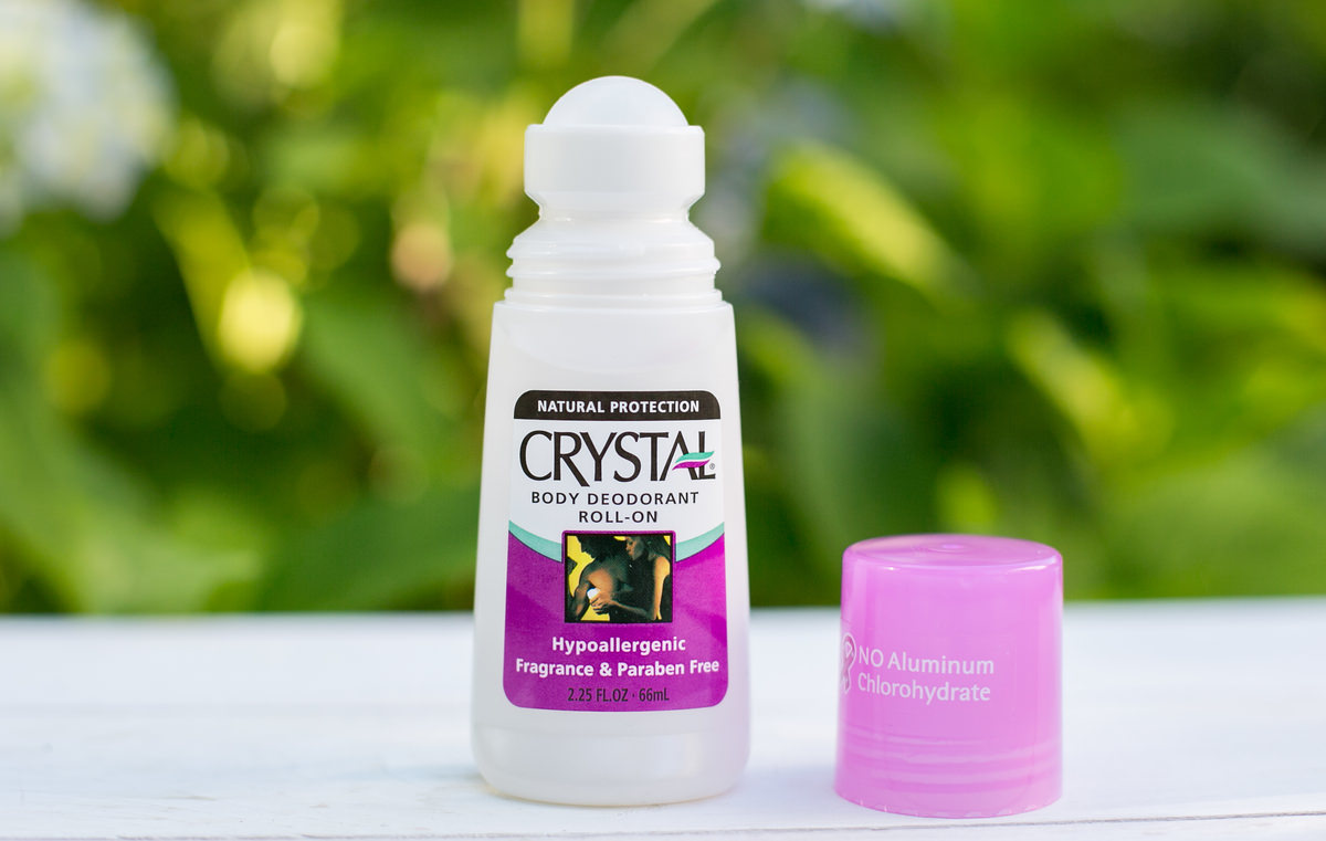 Как сделать натуральный дезодорант из минерала