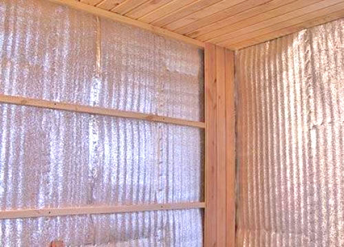 Алюминиевая фольга для бани: какую лучше выбрать, использовать ли на бумажной основе в сауне и парной, фольгированные утеплители, как обшить стены – всё о банях