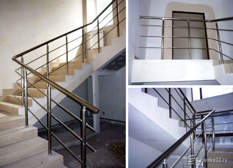 Алюминиевые перила и их конструктивные особенности