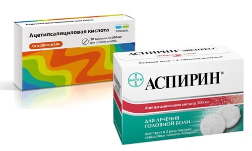 Аспирин и ацетилсалициловая кислота: это одно и тоже?