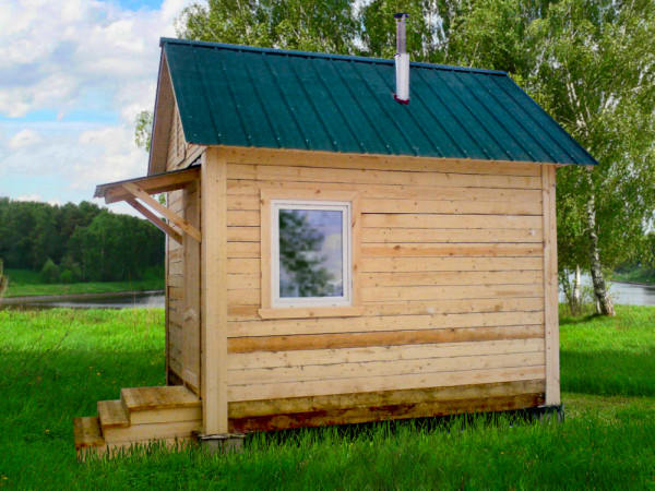 Бани 2 на 2 – такие размеры тоже на многое способны – всё о банях