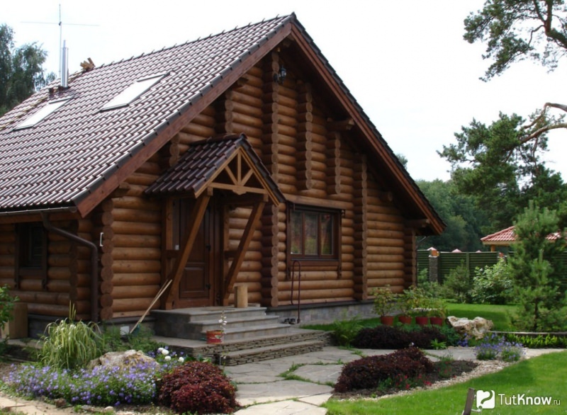 Бани и дома из оцилиндрованного бревна: в чём преимущество – всё о банях