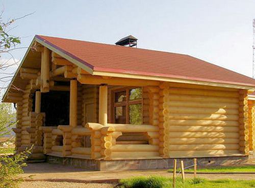 Бани и дома из оцилиндрованного бревна: в чём преимущество – всё о банях