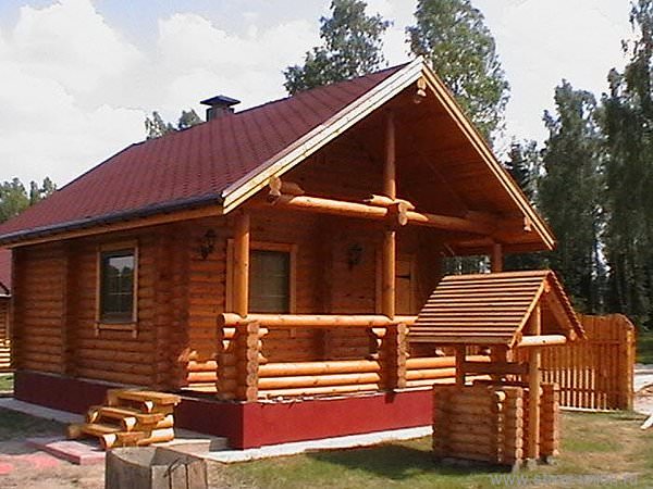 Бани и дома из оцилиндрованного бревна: в чём преимущество – всё о банях