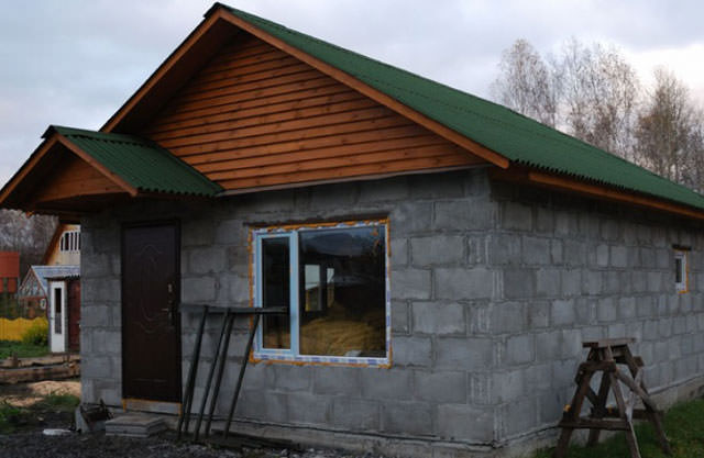 Бани из пеноблока: проект двухэтажной жилой бани с бассейном своими руками, баня с террасой и комнатой отдыха – всё о банях