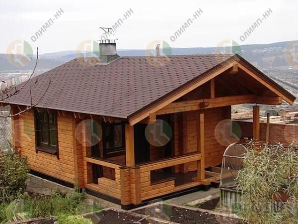 Бани из профилированного бруса под ключ – всё о банях