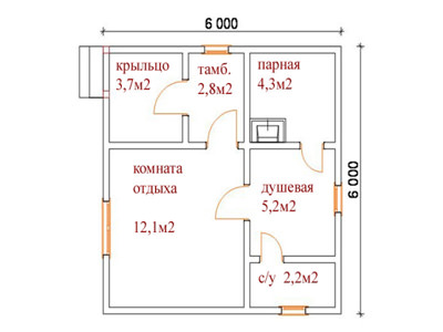 Баня 3 на 6: планировка, выбор материалов, советы по строительству – всё о банях