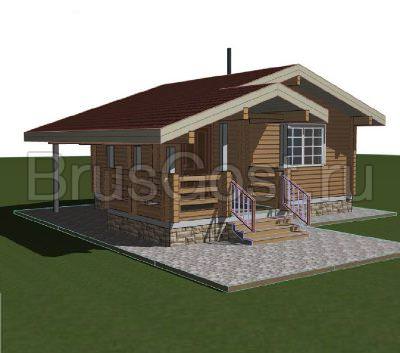 Баня 6х6 с террасой: проектирование – всё о банях