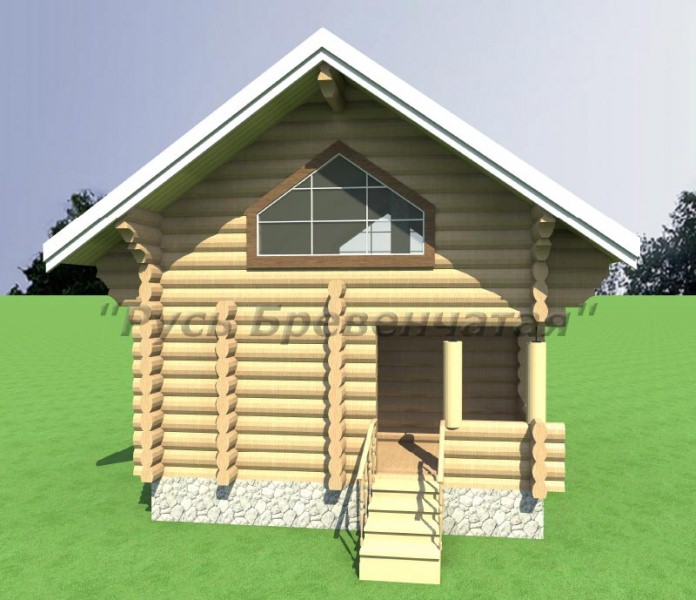 Баня 6х6 с террасой: проектирование – всё о банях