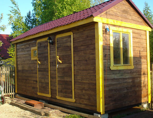 Баня для дачи своими руками, эконом вариант компактной небольшой или маленькой парилки, как быстро построить дачную летнюю баню, виды самых простых решений – всё о банях