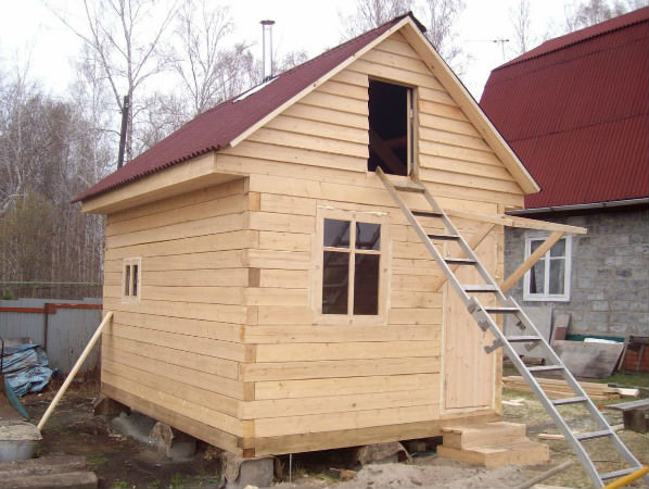 Баня из бруса 100х150 своими руками, особенности материала и строительства – всё о банях