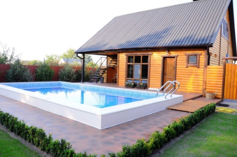 Баня из бруса с бассейном – удовольствием с комфортом – всё о банях