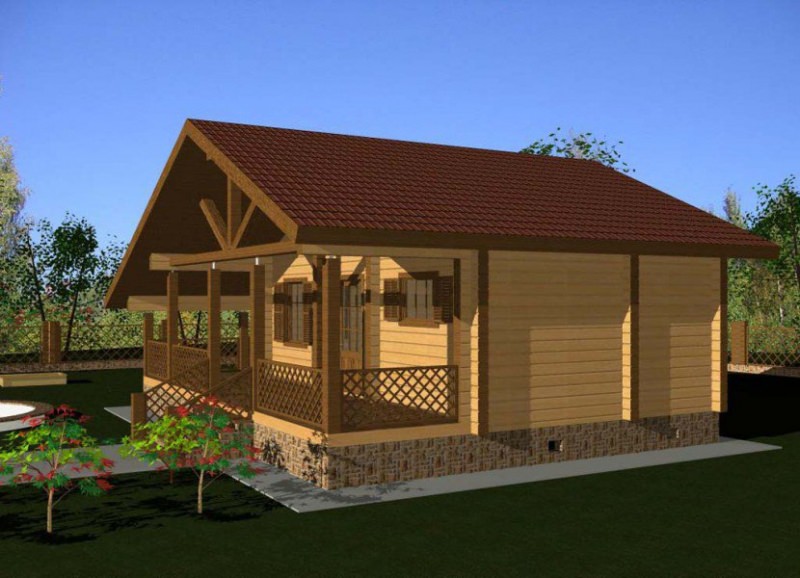 Баня из бруса с бассейном – удовольствием с комфортом – всё о банях