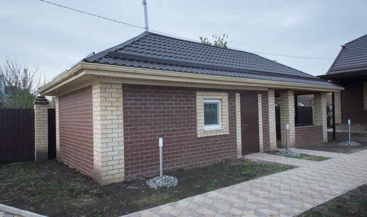 Баня из керамзитобетонных блоков своими руками: особенности устройства – всё о банях