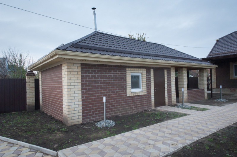 Баня из кирпича своими руками – от выбора места для строительства до наружной отделки – всё о банях