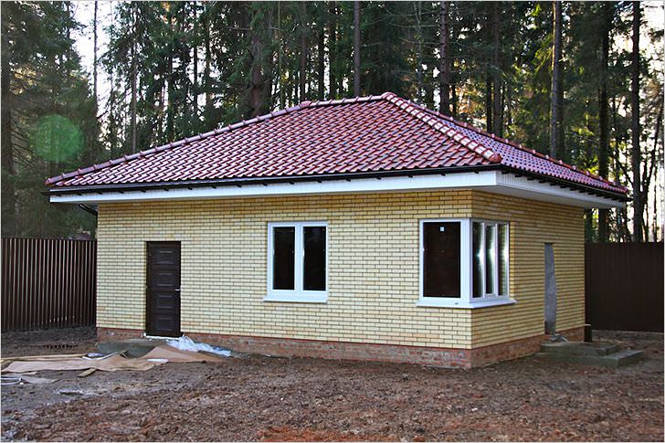 Баня из кирпича своими руками – от выбора места для строительства до наружной отделки – всё о банях