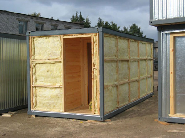 Баня из контейнера своими руками – решаемая задача – всё о банях