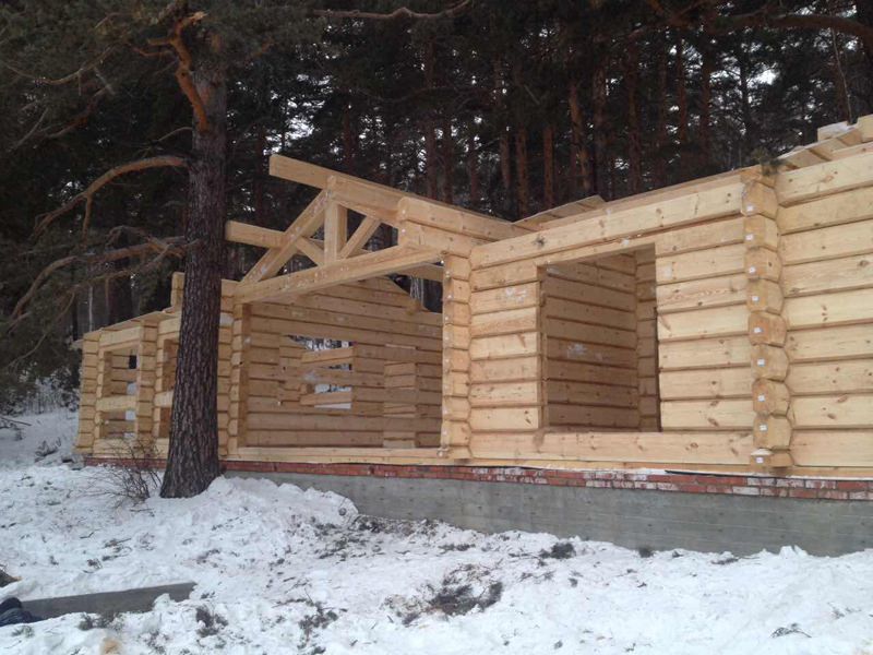 Баня из лафета – особенности строительства – всё о банях