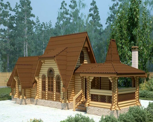 Баня из лиственницы – изысканная экономия – всё о банях