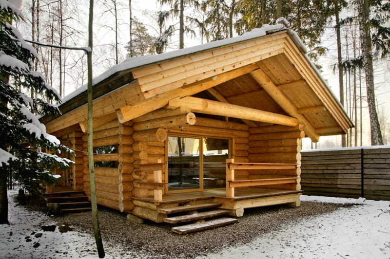 Баня из лиственницы – изысканная экономия – всё о банях