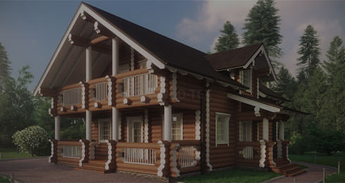 Баня из оцилиндрованного бревна на собственном подворье – всё о банях