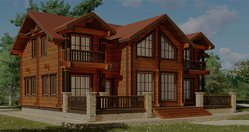 Баня из оцилиндрованного бревна на собственном подворье – всё о банях