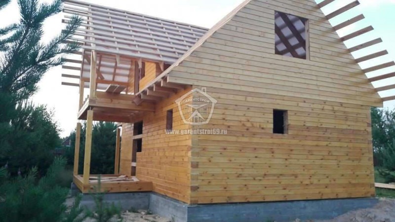 Баня из оцилиндрованного бревна на собственном подворье – всё о банях