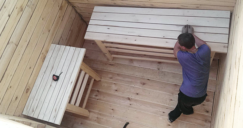 Баня из шпал – строим самостоятельно – всё о банях