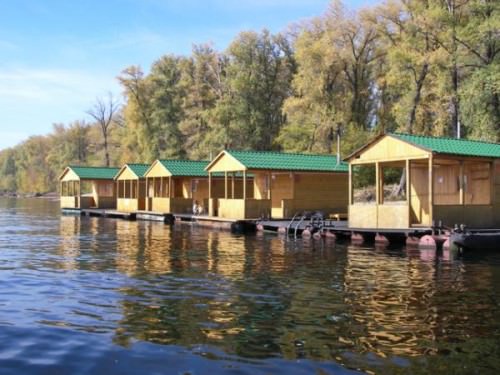 Баня на воде: строительство на понтоне, проект – всё о банях