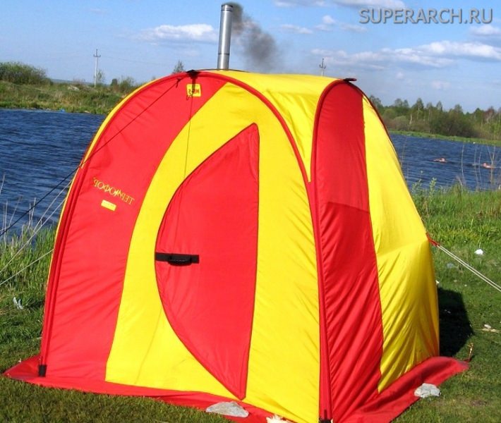 Баня-палатка: особенности и собственноручное изготовление – всё о банях