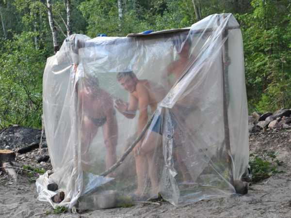 Баня-палатка: особенности и собственноручное изготовление – всё о банях