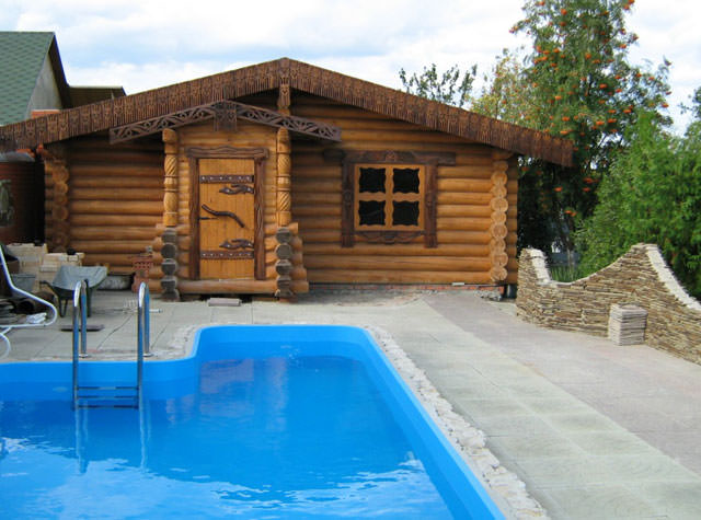 Баня с бассейном под одной крышей, проект банного комплекса, сауна с комнатой отдыха на улице, строительство пристроенной бани – всё о банях