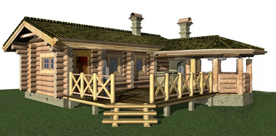 Баня с беседкой под одной крышей: принцип монтажа – всё о банях