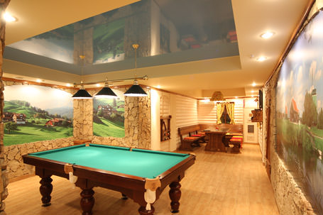 Баня с бильярдом: совместим приятное с полезным – всё о банях