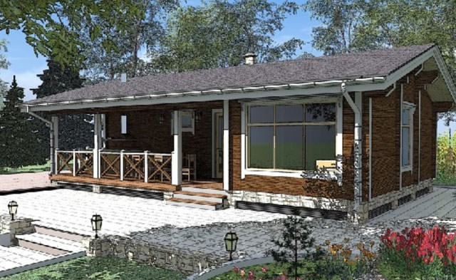 Баня с хозблоком под одной крышей: проекты с сараем и туалетом, дровяником – всё о банях