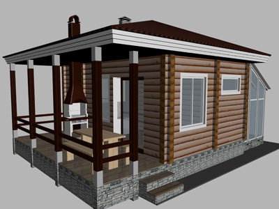 Баня с летней кухней: проекты летней кухни совмещенной с баней и террасой, фото и видео – всё о банях