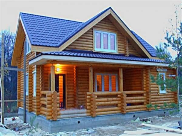 Баня с мансардой и террасой – рассматриваем подробно – всё о банях